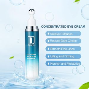 Dongyu Suero Para Ojos 5% Cafeína Rodillo Ocular Masaje 360° Tipo De Piel Todo Tipo De Piel - Image 3