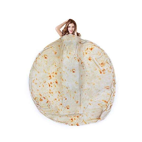 Manta Para Adultos Zen Life Harina Tortilla Mantas Alimentos - Image 5