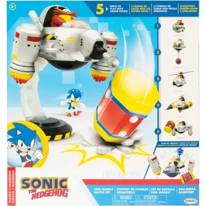 Set Batalla Sonic The Hedgehog Vs Vehiculo Egg Mobile Eggman - Image 5