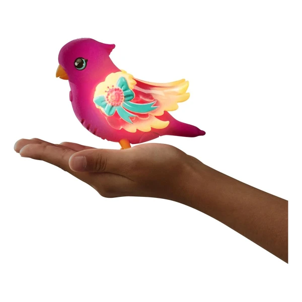 Little Live Pets - Lil' Bird & Bird Jaula Color Rosa Chicle - Image 5