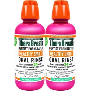 Enjuague Bucal Sabor Sparkle Mint 2 Pack 16oz Therabreath