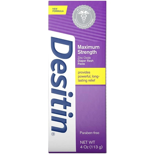 Crema Para Rozadura De Pañal Para Bebes Desitin 4 Oz - Image 3