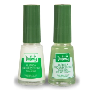 Valmy Endurecedor, Fortalecedor Y Blanqueador 2 En 1, 2 Und Color Transparente