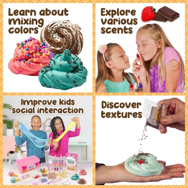 Original Stationery - Kit De Slime De Helado Para Niñas - Image 5