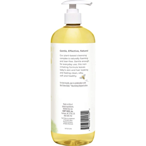 Shampoo & Wash 621ml Burt's Bees Baby - Image 3