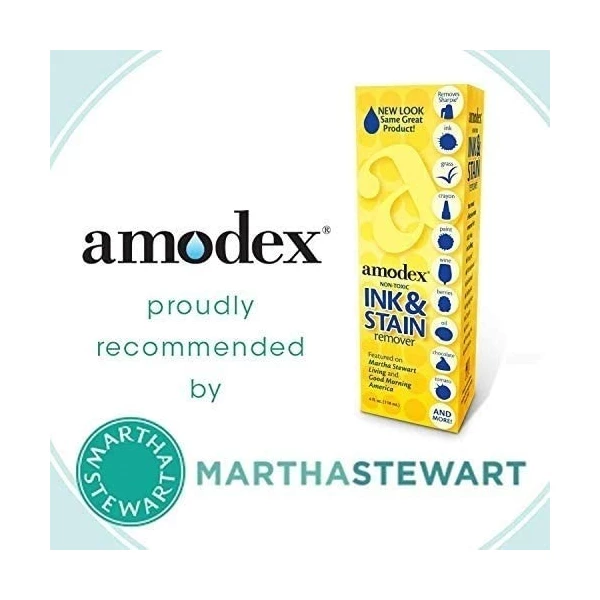 Amodex Botella De Jabón Fórmula Única Para Eliminar La Tinta - Image 4