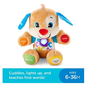 Peluche Educativo Fisher-price Cachorro Ríe Y Aprende Ingles - Image 2