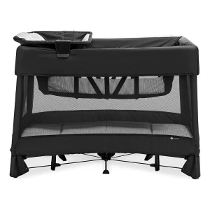 4moms Breeze Plus Corral Playard Portátil Con Cuna Extraíble Color Negro