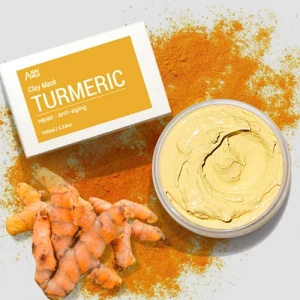 Anairui Máscara Facial Con Vitamina C Y Cúrcuma Control Acné Tipo De Piel Todo Tipo De Piel - Image 4