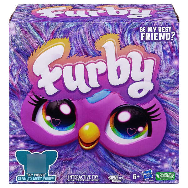 Furby Violeta Mascota Interactiva 5 Comandos Hasbro Color Púrpura - Image 2