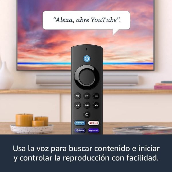 Amazon Lite Fire Tv Stick B091g4yp57 De Voz 2.ª Generación Full Hd 8gb Negro Con 1gb De Memoria Ram - Image 5