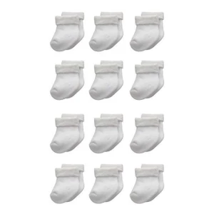 Gerber Unisex Baby 12 Piezas Terry Socks Bundle