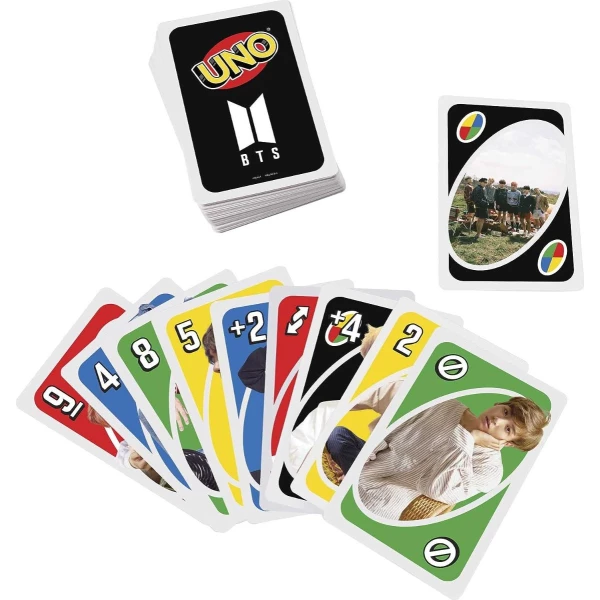 Juego De Cartas Giant Uno, Cartas Gigantes [edición Bts] - Image 3