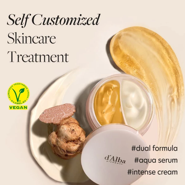 D'alba - Suero Y Crema Facial Doble De Trufa Blanca Italiana Momento De Aplicación Día/noche Tipo De Piel Todo Tipo De Piel - Image 2