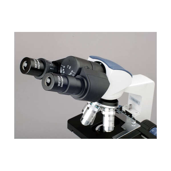Microscopio Óptico Digital Profesional Amscope B120c-e1 Blanco 127v - Image 5