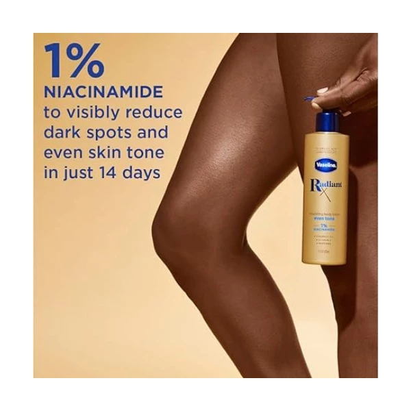 Vaseline Radiant X Even Tone Loción Corporal Nutritiva - Image 4