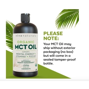 Aceite Mct Orgánico Para Café Matutino 32 Fl Oz (946 Ml) - Image 5