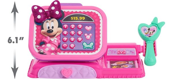 Disney Just Play (R) Caja Registradora Minnie Mouse Mimi Ev Color Rosa - Image 4