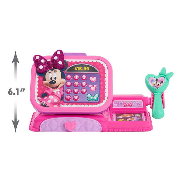Disney Just Play (R) Caja Registradora Minnie Mouse Mimi Ev Color Rosa - Image 4