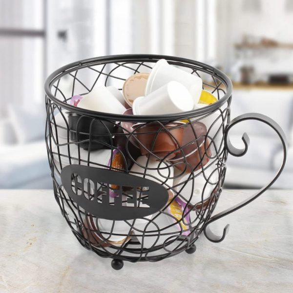 Allhercom Soporte Para Cápsulas Keurig, 40 Cápsulas De Cafe. Color Negro - Image 3