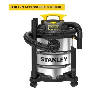 Aspiradora Stanley Sl18116 4 Hp Para Uso En Seco O Mojado. Color Negro/plateado - Image 2
