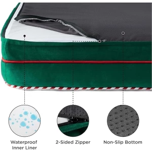 Cama Sillon Ortopedica Para Perros Grandes Color Arbol Sagrado Diseño Colores - Image 3