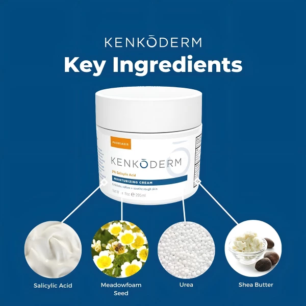Kenkoderm Psoriasis Crema Hidratante - 10 Oz - Image 3