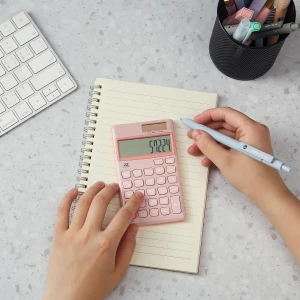 Mr. Pen - Calculadora De Función Estándar, 12 Dígitos Color Rosado - Image 5