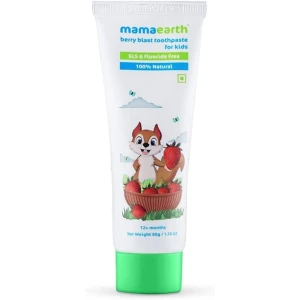 Mamaearth Natural Berry Blast Kids Pasta Dental Para Bebés