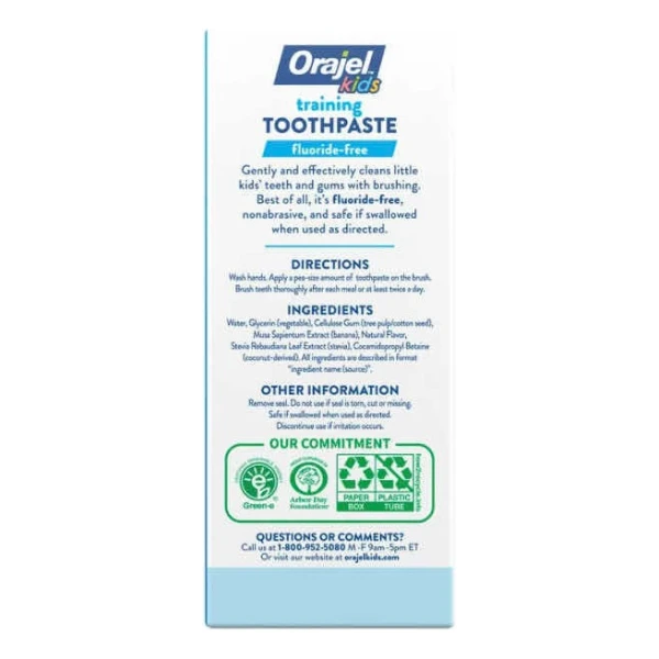 Orajel Pasta Dental Niños Sin Flúor Bebes - Image 3