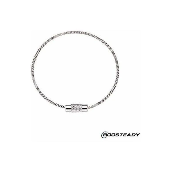 Boosteady Paquete De 10 Hilo Resistente De Acero Cable Llave - Image 2