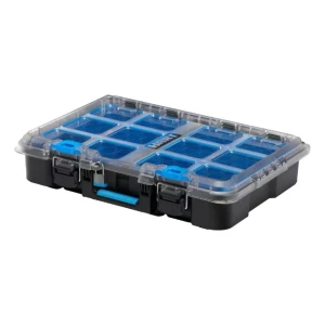 Hart Organizador Con Sistema De Apilamiento, 11 Secciones Color Negro