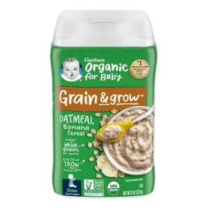 Gerber Cereal De Avena-plátano Orgánico Grain&grow 227gr