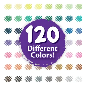 120 Lapices De Color Crayola, (no Repite Color) Color Del Trazo Multicolor - Image 2