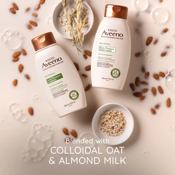 Aveeno Champú Hidratante De Leche De Avena Para Cabello Seco - Image 4