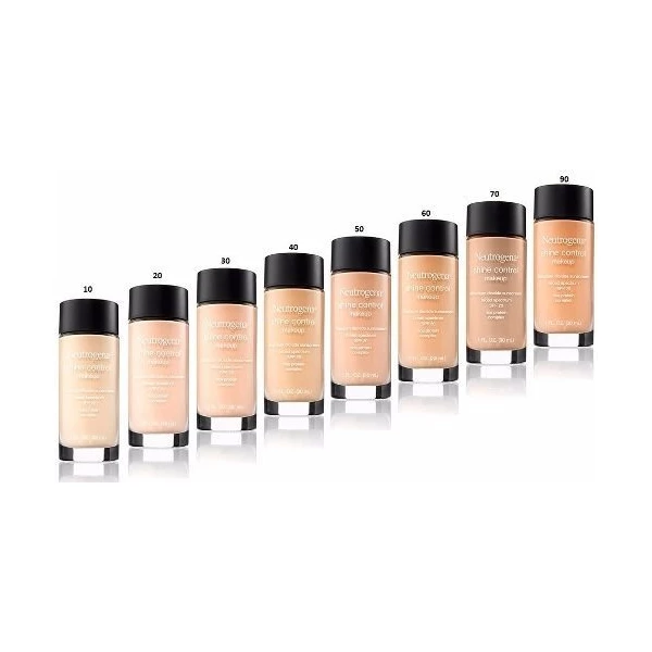 Base De Maquillaje Neutrogena Shine Control Liquid Makeup Tono 10 Classic Ivory - 30ml - Image 2