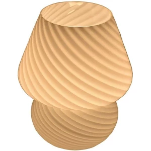 Lampara De Mesa Translucida De Estilo Italiano Estructura Vintage