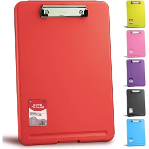 Portapapeles Con Almacenamiento 100 Hojas Lindos Colores