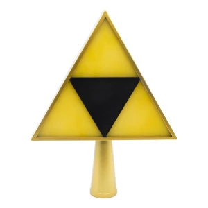 Adorno Arbol Navideño Estrella Trifuerza The Legend Of Zelda Color Amarillo
