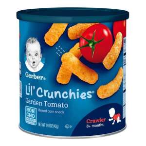 Snacks Para Bebé Gateando Gerber Lil Crunchies Garden Tomato