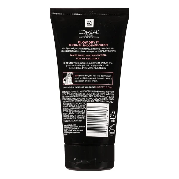 Loreal Paris Advanced Hairstyle Blow Protector Crema Térmica - Image 2