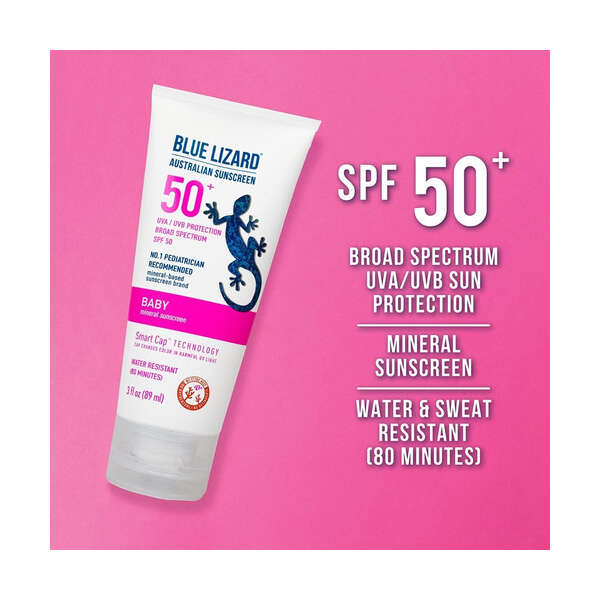 Blue Lizard Protector Solar Baby Con Óxido Zinc Spf 50+ 89ml - Image 2