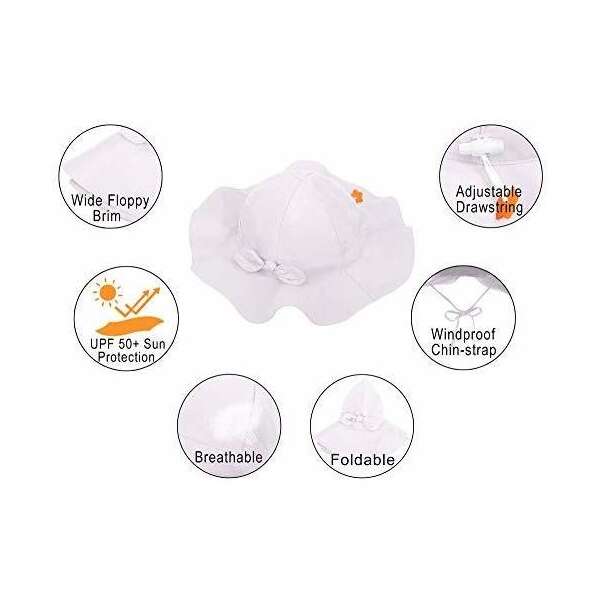 Siero - Sombrero Para Bebe Con Upf 50 Sombrero De Playa Ajus - Image 4