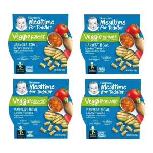 Gerber Pasta Fusilli Con Verduras Para Niños 4pack 128gr C/u