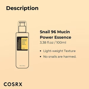 Suero Hidratante Para Rostro Cosrx Snail Mucin Momento De Aplicación Día/noche Tipo De Piel Todo Tipo De Piel - Image 4