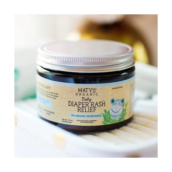 Pomada Para Erupción Del Pañal Bebé, Maty's Fabricado 10 Oz - Image 2