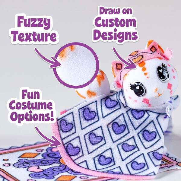 Juguete Para Niños Scribble Scrubbie Pets Princess Crayola - Image 4