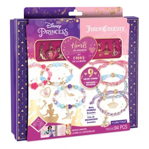 Disney Princesas Kit Fabricacion De Pulseras 94 Piezas