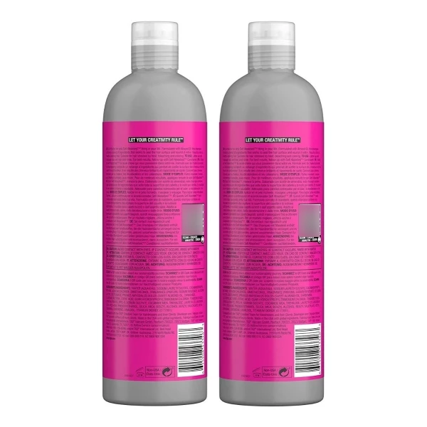 Tigi- Bed Head Self Absorbed Shampoo Y Acondicionador 750ml - Image 3