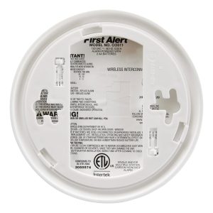 First Alert Alarma Y Detector De Monóxido De Carbono Co511b Color Blanco - Image 2